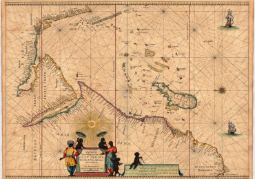 Arabia & Indian Ocean Goos Map – 1666 AD